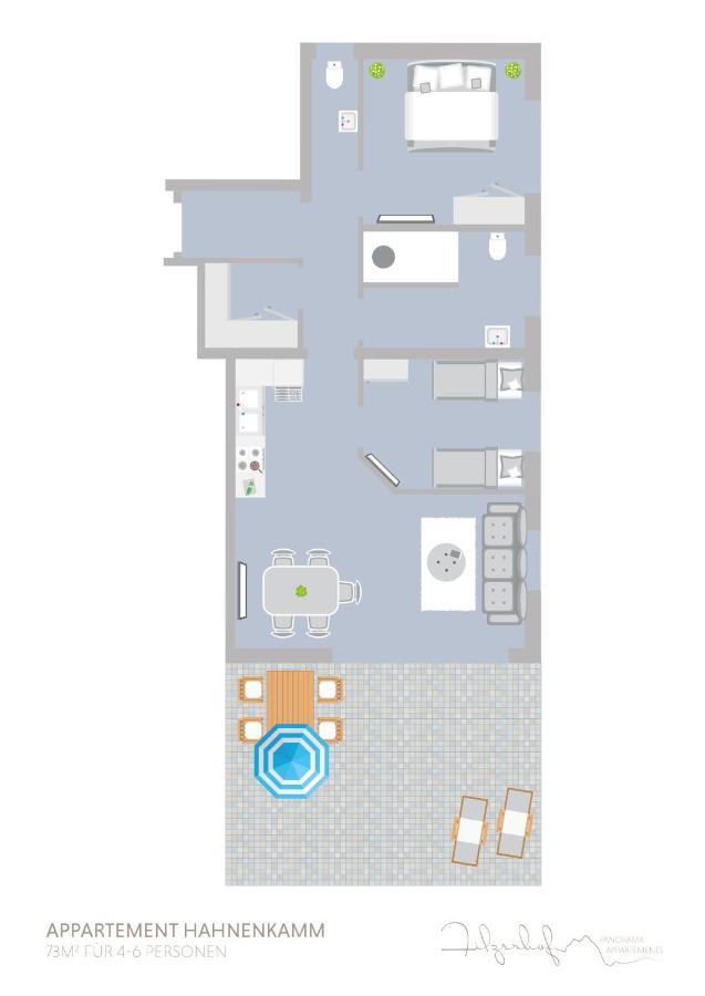 Panorama Appartements Filzerhof Kirchberg in Tirol Buitenkant foto